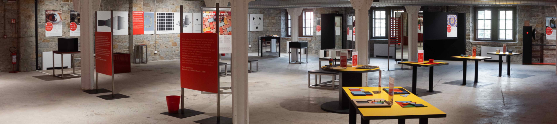 panoramica interno Immaginario Scientifico Trieste