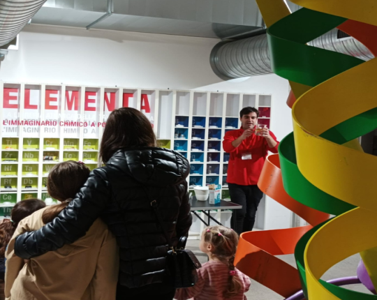 Attività al museo della scienza