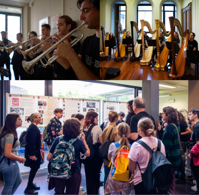 Musicisti al conservatorio Tartini